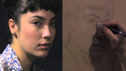 quotHow to Draw a Portrait from Lifequot with Costa Vavagiakis