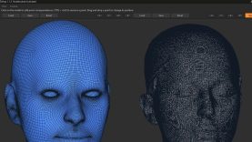 3dsk Using ZBrush ZWrap to Clean Scan Data
