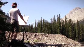Adventure Plein Air Painting The Canadian Rocky Mountains with Men Who Paint