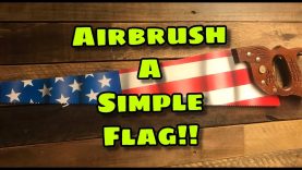 Airbrushed Flag
