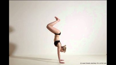 Artist Photo References Handstand with jump from all sides