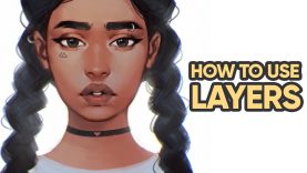 How to use Layers in Clip Studio Paint Digital Painting
