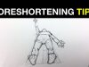 Simple tips on how to draw people in perspective Foreshortening Pt 2