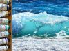 Oil Painting For Beginners Ocean Wave Demonstration