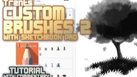 Sketchbook Pro Custom Brushes Tutorial 2