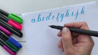 Calligraphy Mistakes Don39t Write the Alphabet