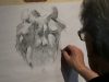 Charcoal Figure Drawing Demo Female Two Models Figure and Portrait Studies by Steve Carpenter