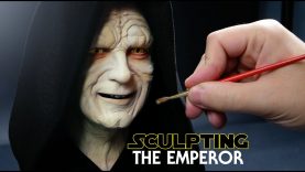 Emperor Palpatine Sculpture Timelapse Star Wars