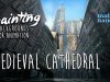 Medieval Cathedral Painting Backgrounds for Animation 18 Nicker Poster Colour