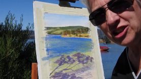 Pastel painting course Plein air painting