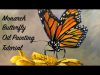 Monarch Butterfly Oil Painting Tutorial