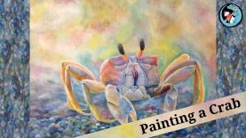 Painting a Crab in Acrylic