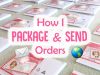 How I Package amp Send My Shop Orders Polymer Clay Charms