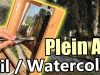 Plein Air Painting Oils and Watercolors TIPS