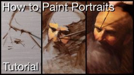 Portrait Painting Tutorial Caravaggio Paint Along