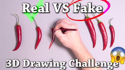10 Real vs Drawing Illusions to Test Your Brain