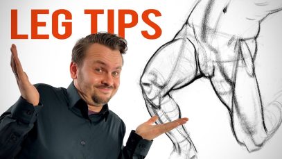 3 Random Ass Tips on Drawing Legs