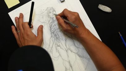 DC Comics39 Jim Lee Talks Wonder Woman39s Evolution amp His Drawing Process