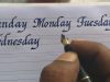 Handwriting with fountain pen Amazing Calligraphy with fountain pen
