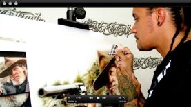 How to Airbrush Portraits Advanced Photo Realism with Cory Saint Clair