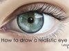 How to draw eyes in Photoshop Tutorial by Kajenna