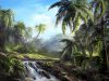 Palm Tree Paradise Tropical Painting