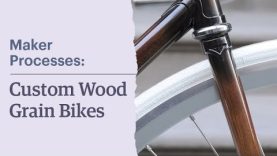 This Artist Paints Bike Frames to Look Like Wood Meet the Maker Etsy