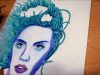 Time Lapse Colored Pencils Sea Coral Lady and Clown Fish