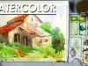 Watercolor House Landscape Painting step by step