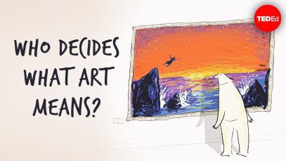 Who decides what art means Hayley Levitt