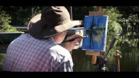 Adventure Plein Air Painting The Warnow River Germany