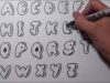 How To Draw Bubble Letters Easy Graffiti Style Lettering