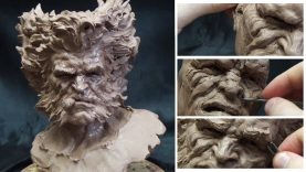 Sculpting Timelapse - HEAD MODELING (tutorial) 