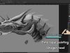 Dragon head painting using Photoshop digital art time lapse How to draw tutorial