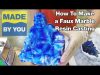How to Make a Faux Marble Resin Casting