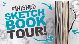 10 Ways to Fill Your Sketchbook + mini Sketchbook Tour 