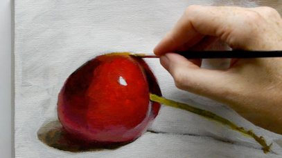 Beginners Acrylic Still Life Painting Techniques Part 1