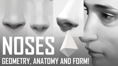 Critique Hour How to Paint a Nose Geometry anatomy and form