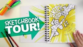 Sketchbook Tour FIST BUMPS DINOSAURS amp PRINCESSES 17