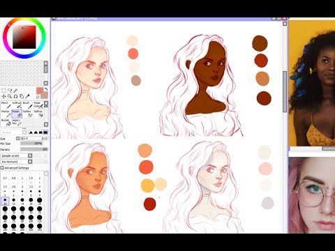 How to Color Anime Skin in Photoshop CS6 - PaintingTube