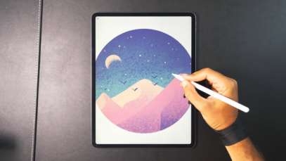 Digital Art with iPad Pro – Desert