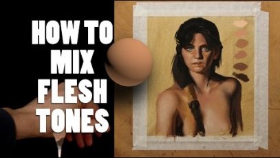 Color theory How to mix Flesh tones in painting