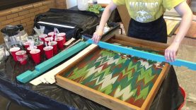 Acrylic Paper Marbling 1