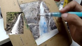 How to Watercolor quotWaterfallquot