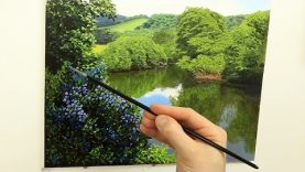 86 Brushes To Use For Landscape Painting Oil Painting