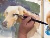 Animals 7 Watercolor Painting of a Dog named Rosie