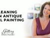 Cleaning an Antique Oil Painting