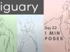 Figuary Day 22 How to do 1 MINUTE Poses