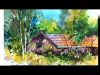 Forest house in watercolour techniquestep by stepin milind mulick sir