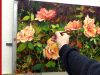 How to Paint Roses Fast Motion Oil Painting